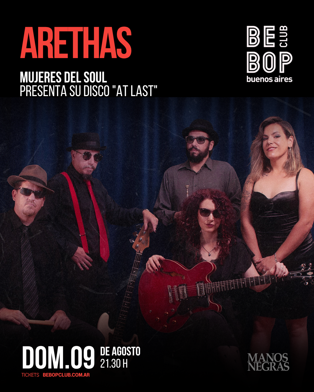ARETHAS | MUJERES DEL SOUL | Presenta su disco "At last"