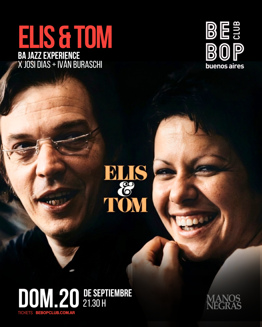 Elis & Tom | BA Jazz Experience | x Josi Dias + Iván Buraschi