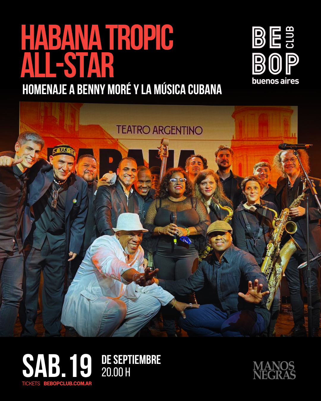 Habana Tropic All-Star | Homenaje a Benny Moré y la música cubana