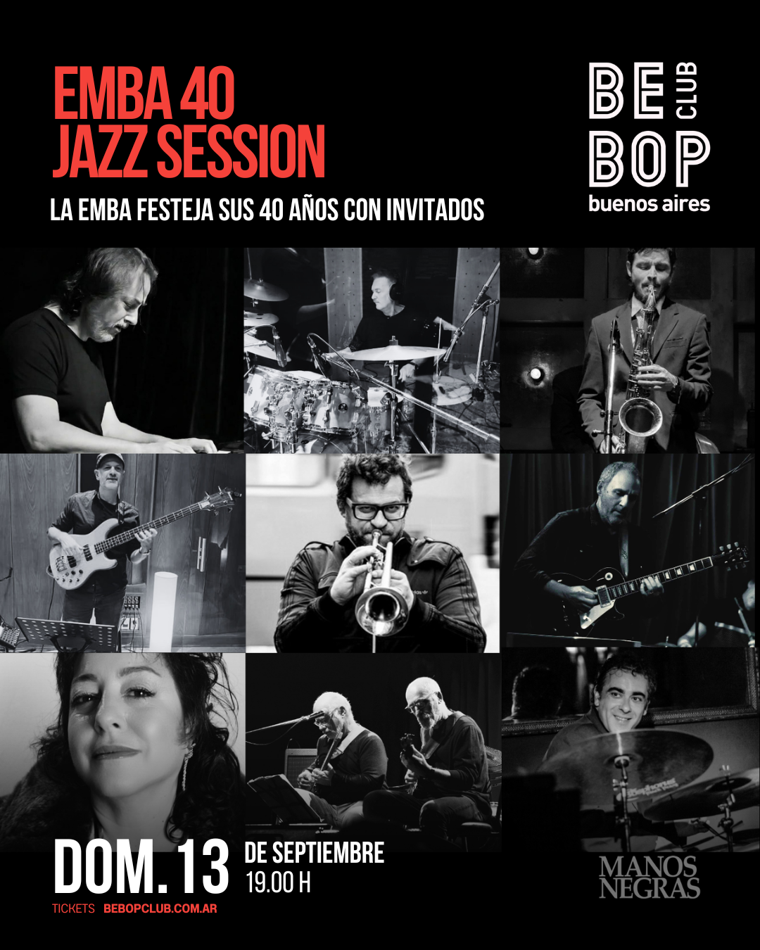 Emba 40 Jazz session | La Emba festeja sus 40 años con invitados