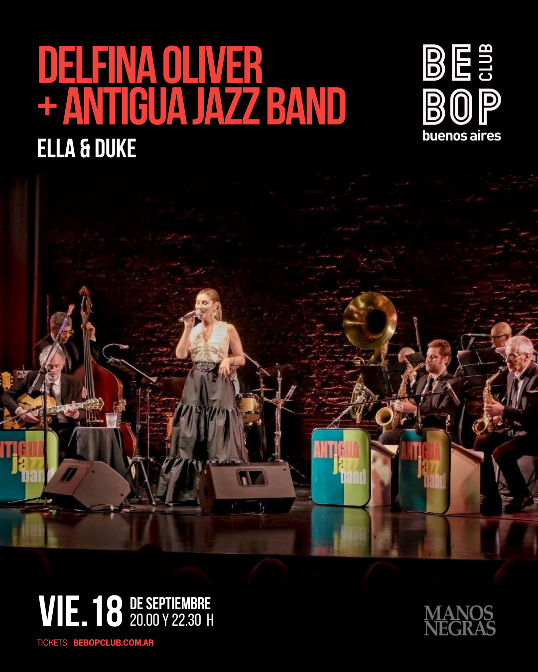 Delfina Oliver + Antigua Jazz Band | Ella & Duke