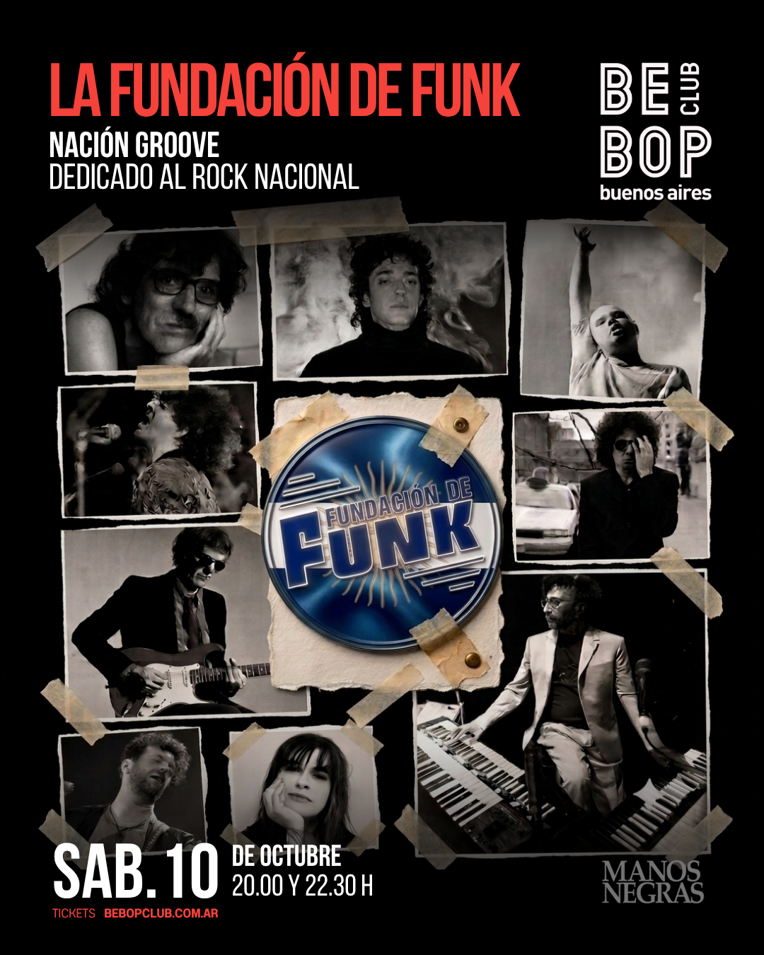 La Fundación de Funk | Nación Groove | Dedicado al Rock Nacional artwork from Bebop Club