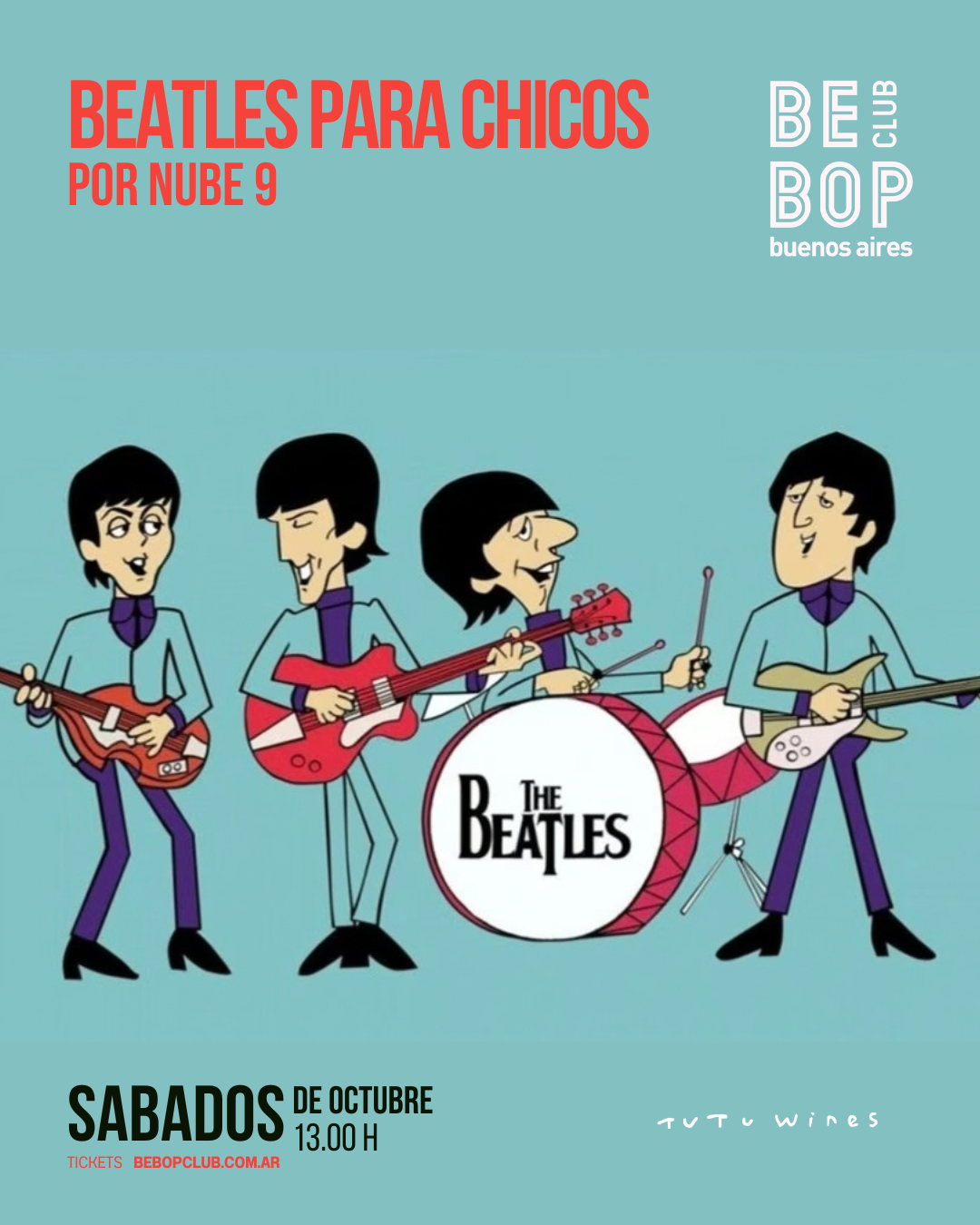 Beatles para chicos | Por Nube 9