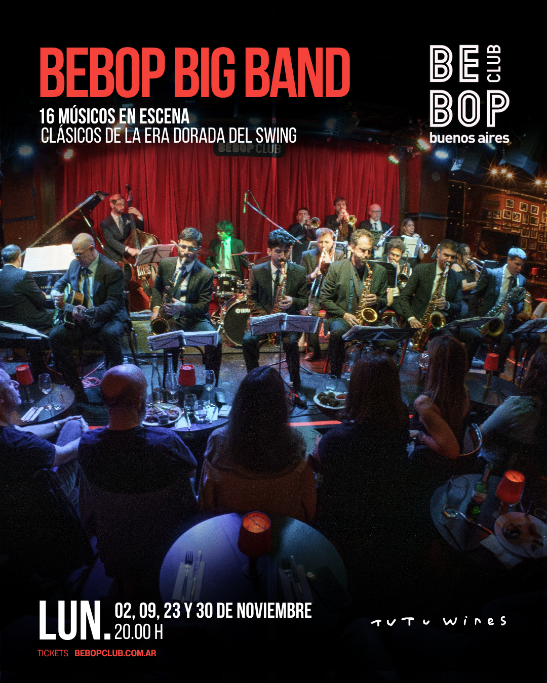 Bebop Big Band | Lunes de Noviembre