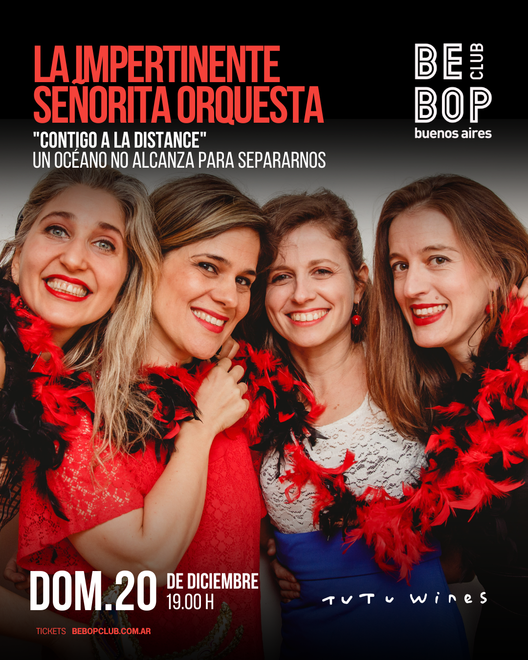 La impertinente señorita Orquesta | "Contigo a la distance" | Un océano no alcanza para separarnos